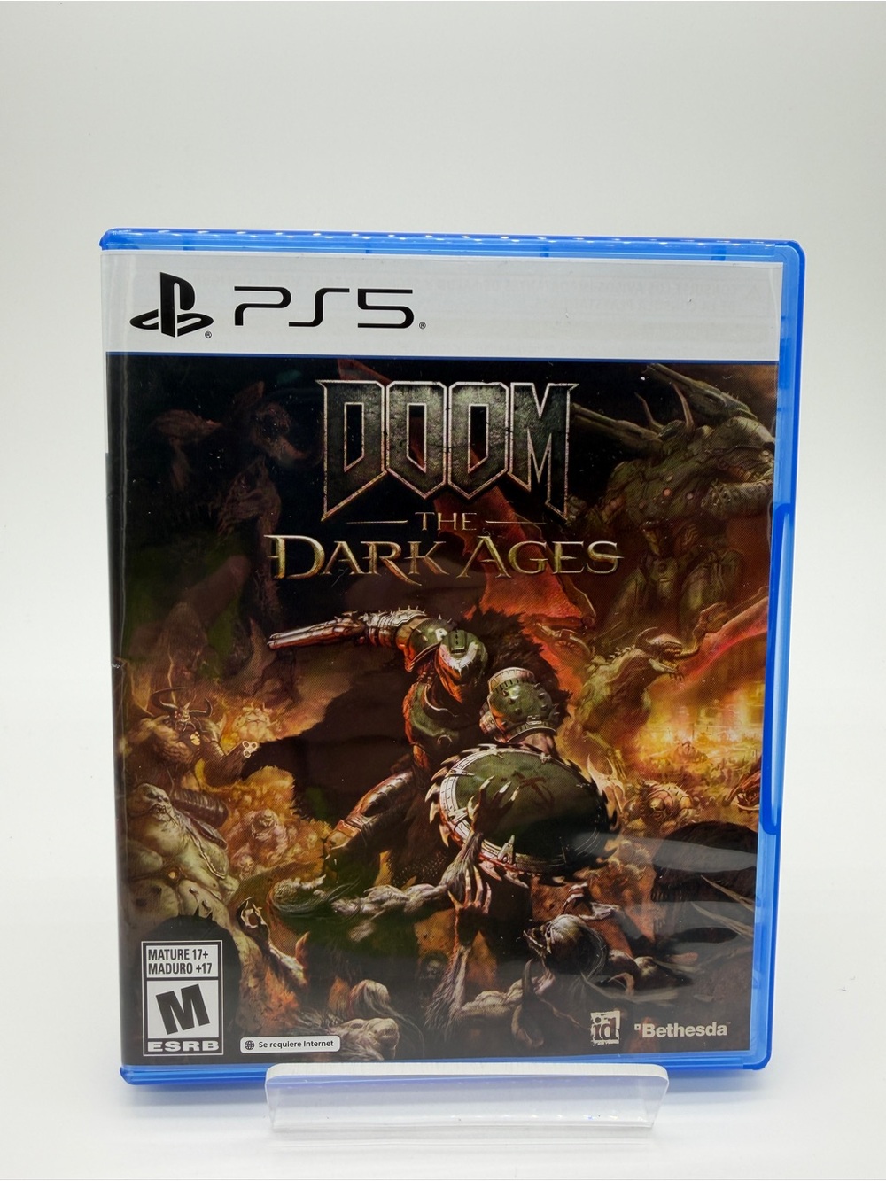 Sony PS5 DOOM: The Dark Ages — Blue Case